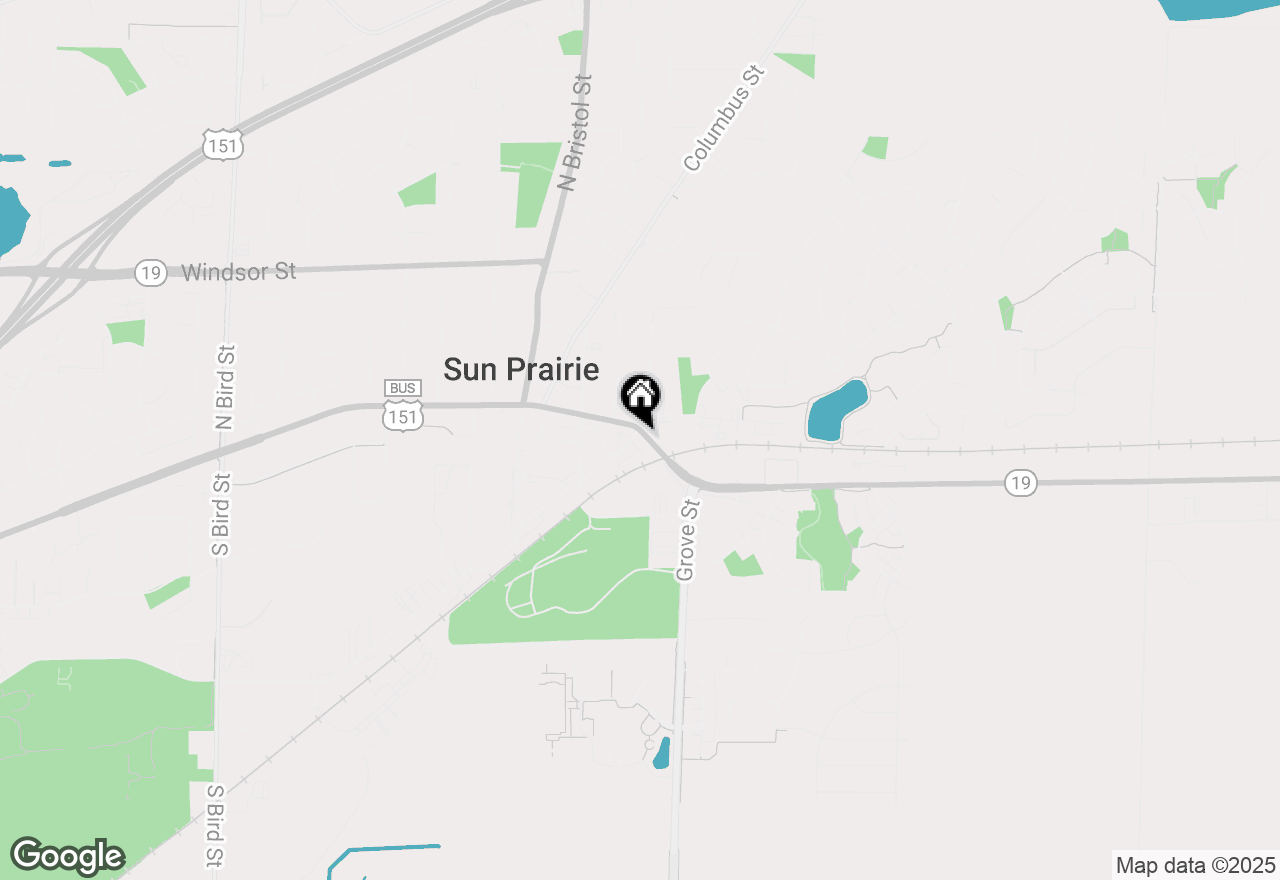 Map of 507 E Main Street, Sun Prairie, WI 53590