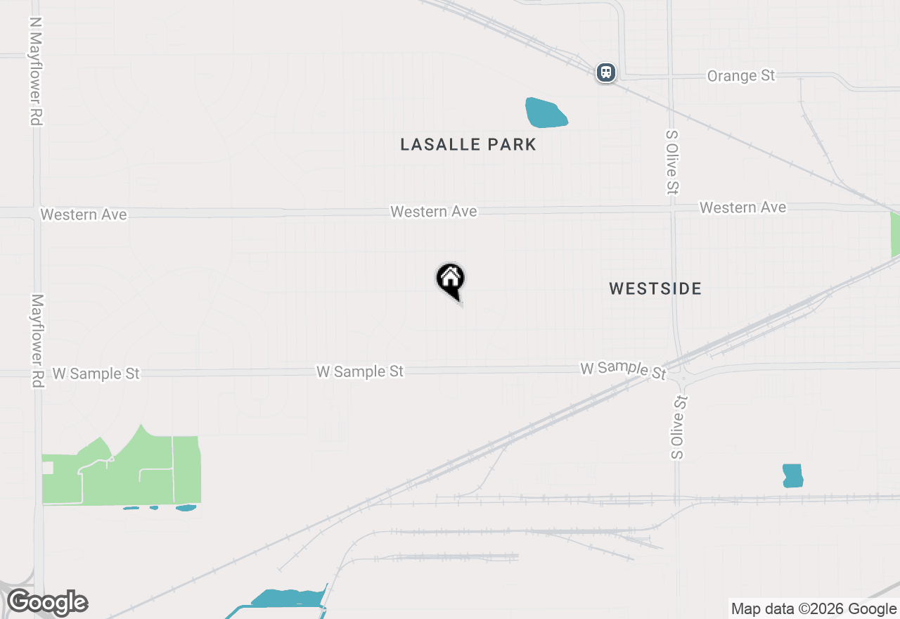 Map of 726 S Falcon Street, South Bend, IN 46619
