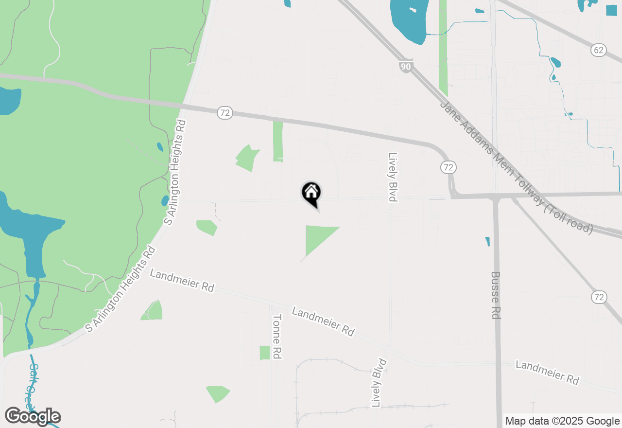 Map of 805 Oakton Street #103, Elk Grove Village, IL 60007