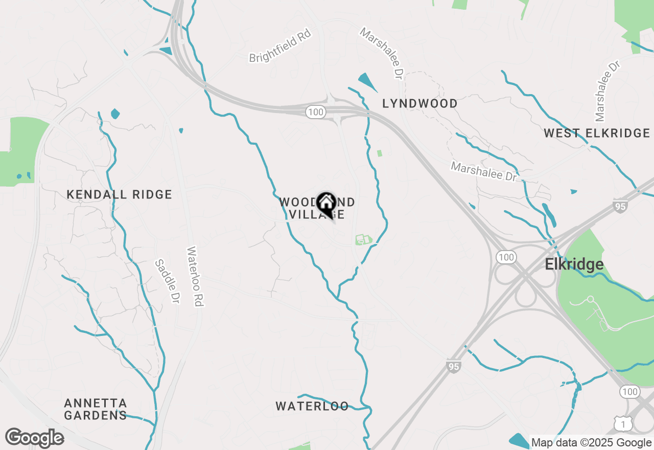 Map of 7603 Coachlight Lane #B-L, Ellicott City, MD 21043