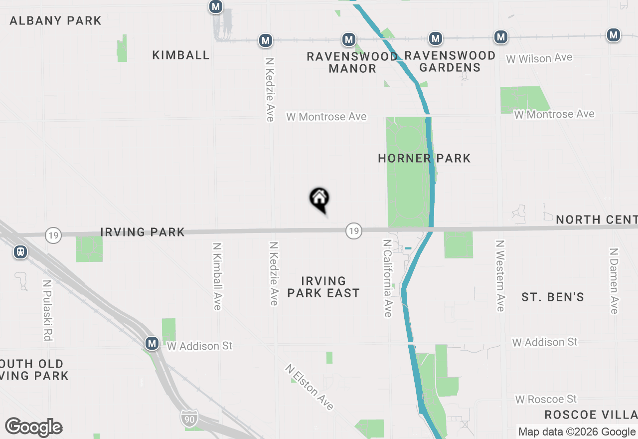 Map of 4021 N Whipple Street, Chicago, IL 60618