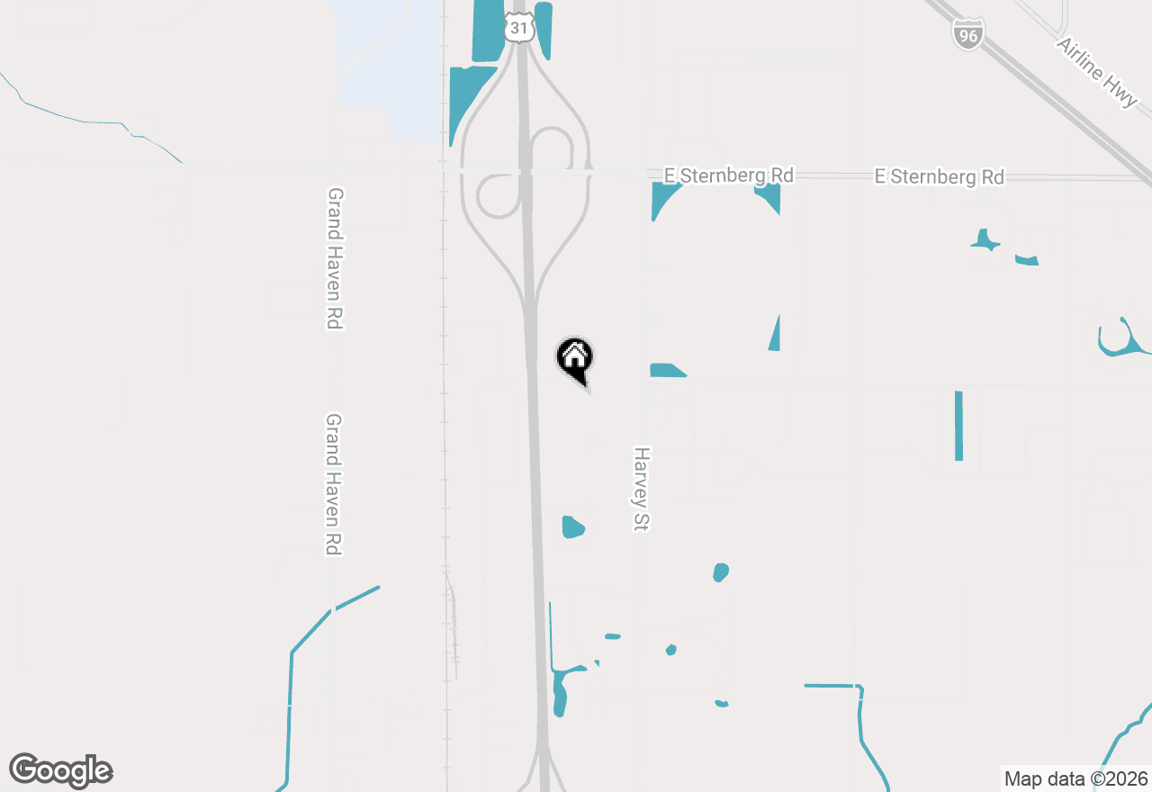 Map of 5827 Crosswinds Drive #13, Norton Shores, MI 49444