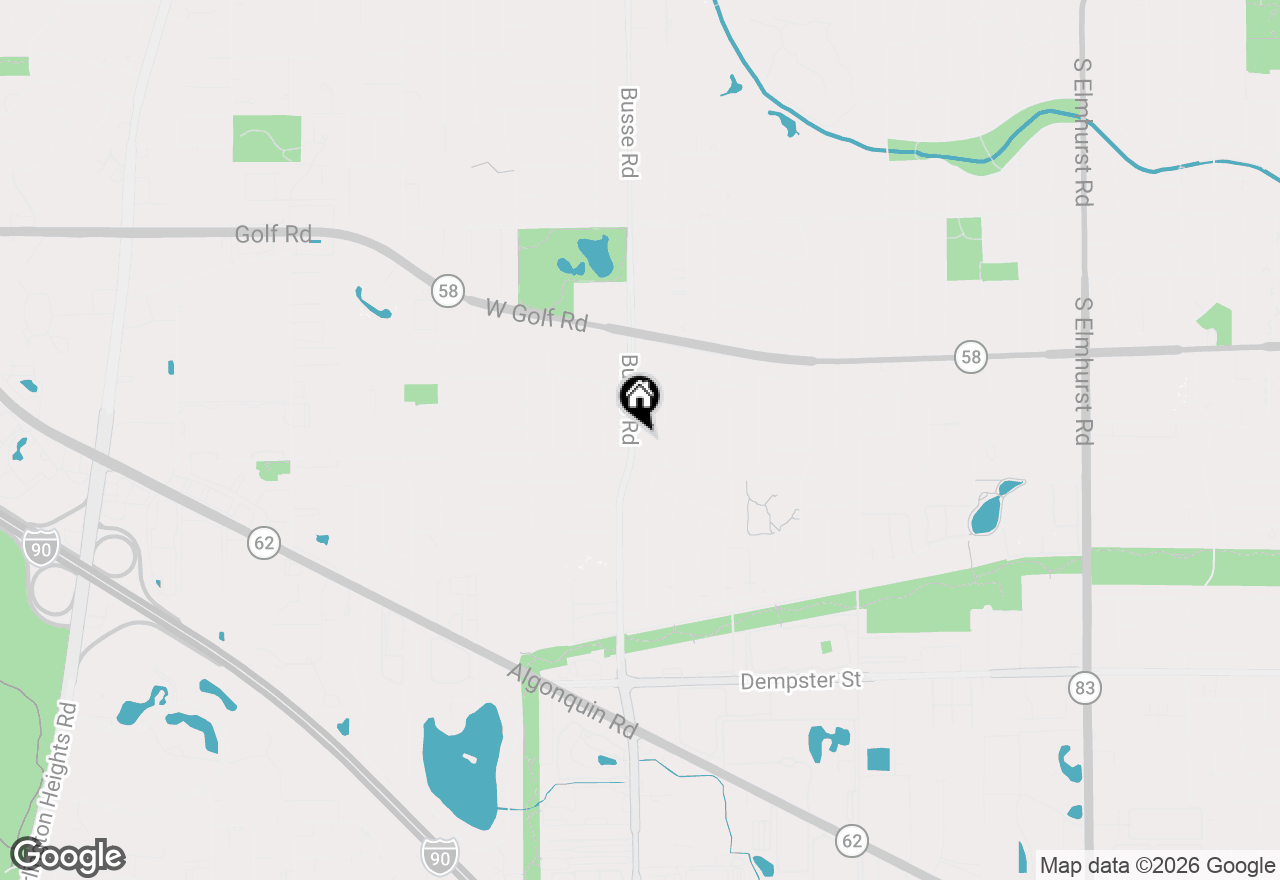 Map of (Address confidential), Mount Prospect, Illinois 60056