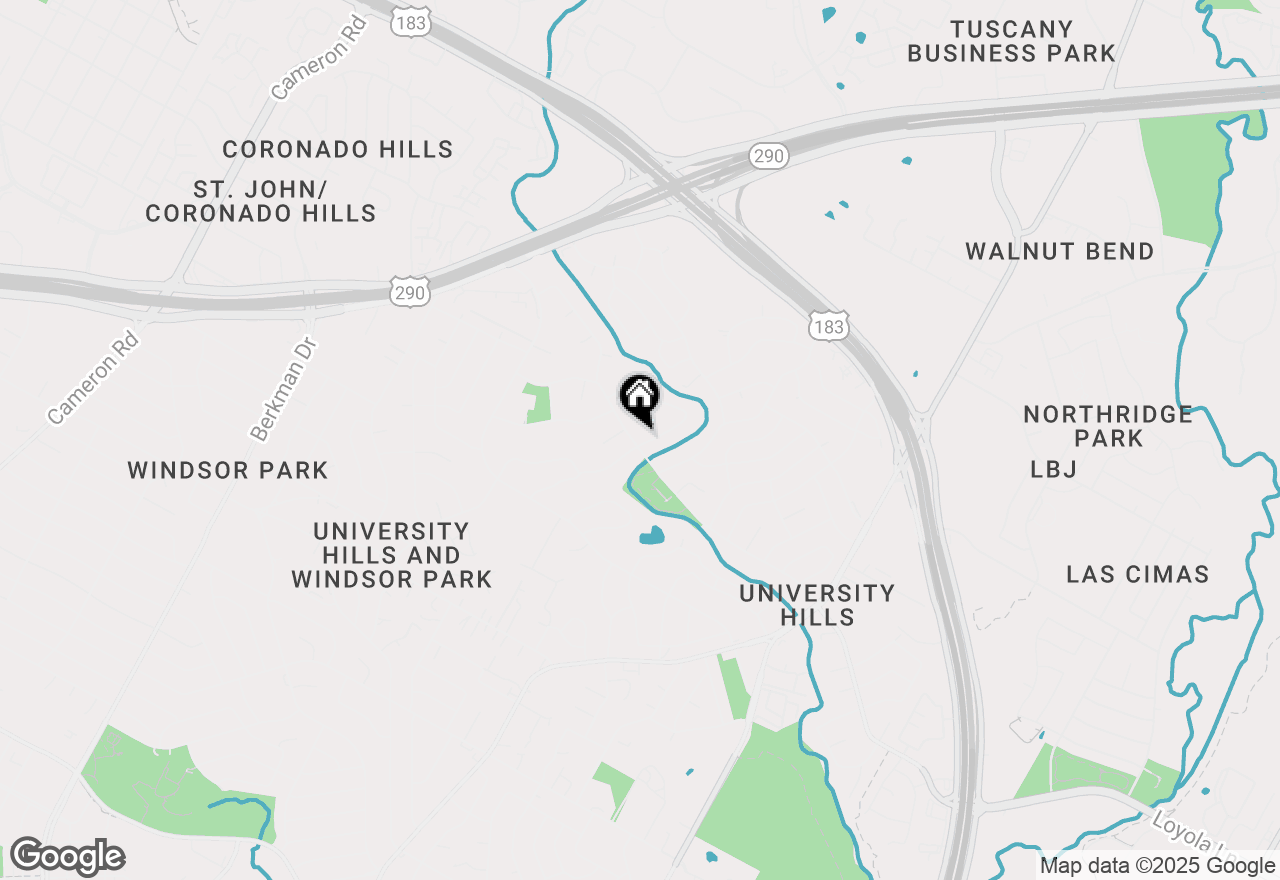 Map of 2704 Loyola Ln, Austin, TX 78723