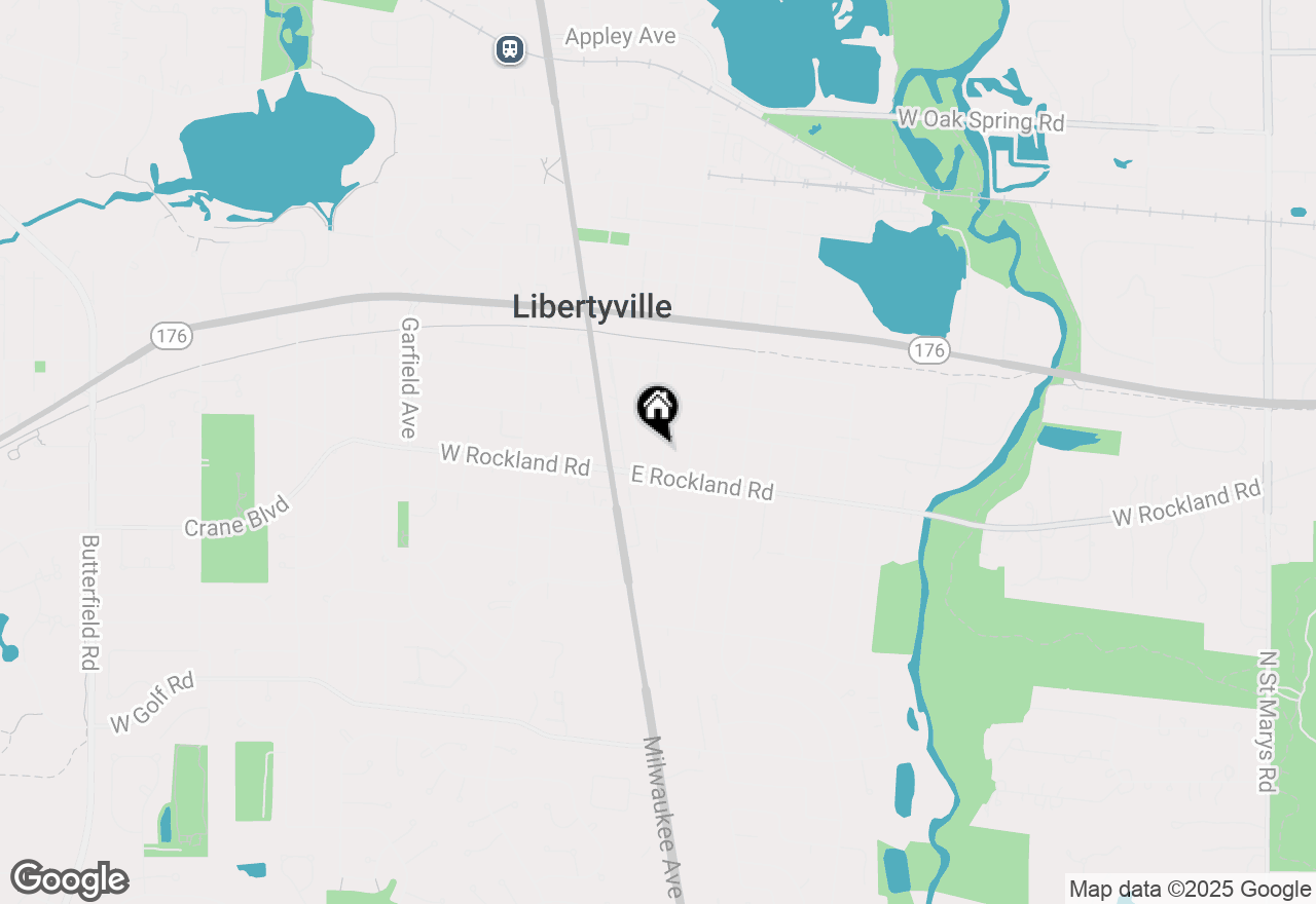 Map of 423 2nd Avenue, Libertyville, IL 60048