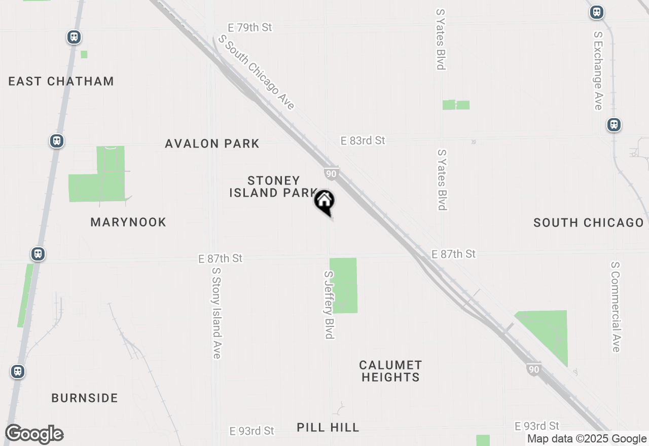 Map of 8550 S Jeffery Boulevard, Chicago, IL 60617