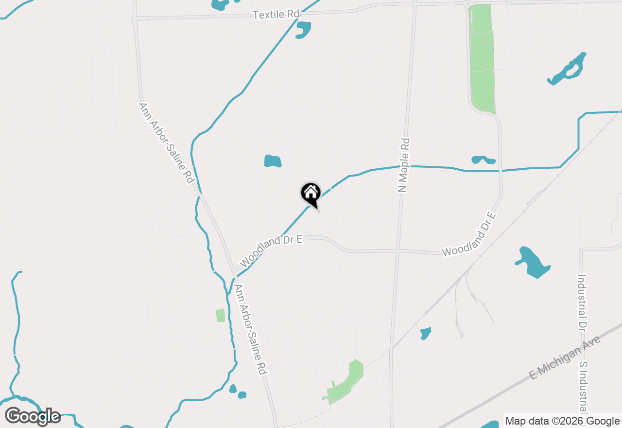 Map of 535 Sycamore Circle, Saline, MI 48176
