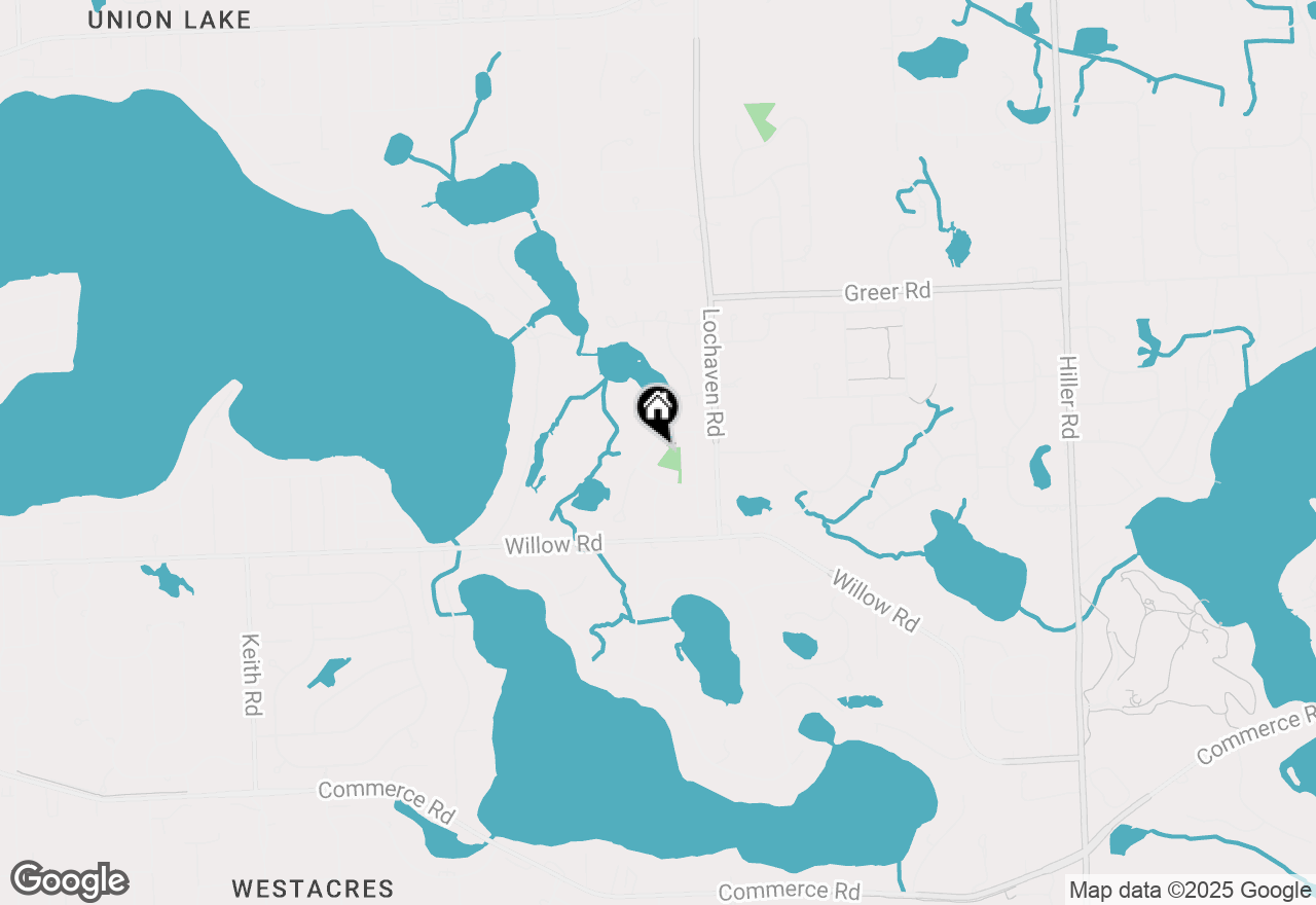 Map of 6611 Windmill Lane, West Bloomfield, MI 48324