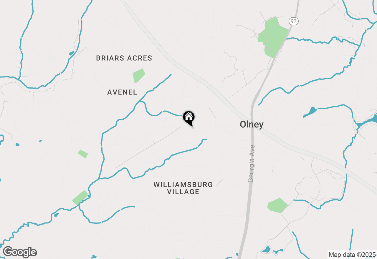 Map of 4109 Morningwood Drive, Olney, MD 20832