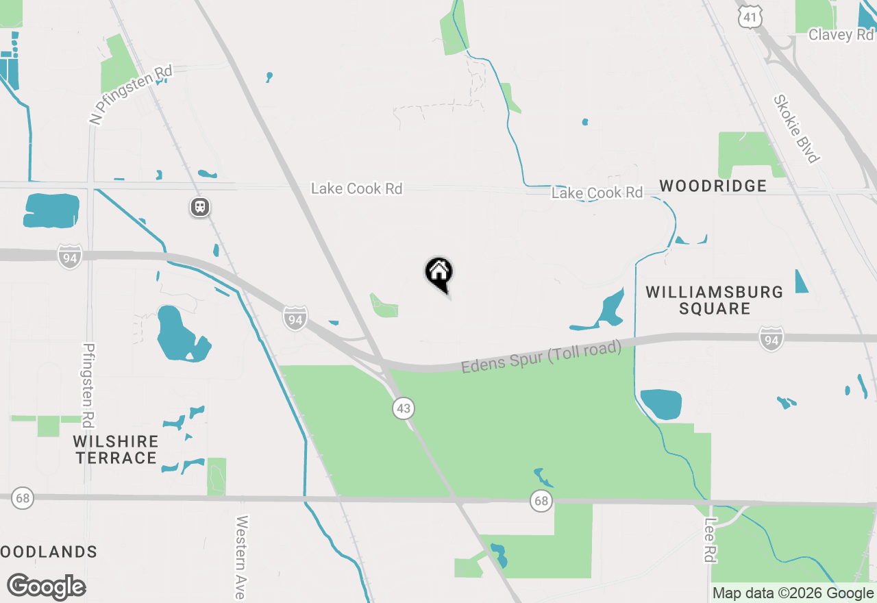 Map of 249 Spruce Road, Northbrook, IL 60062