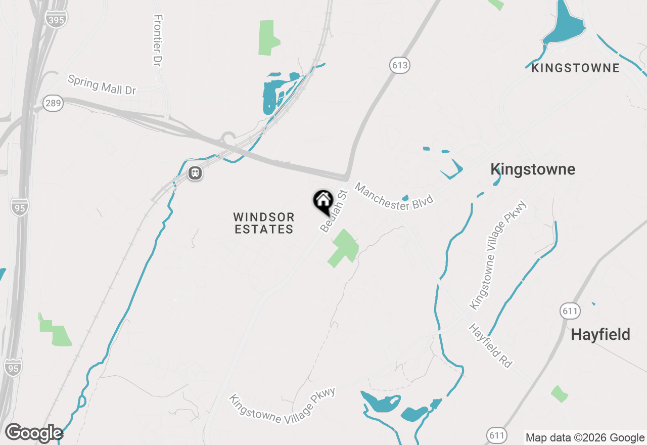 Map of 7120 Beulah Street, Alexandria, VA 22315