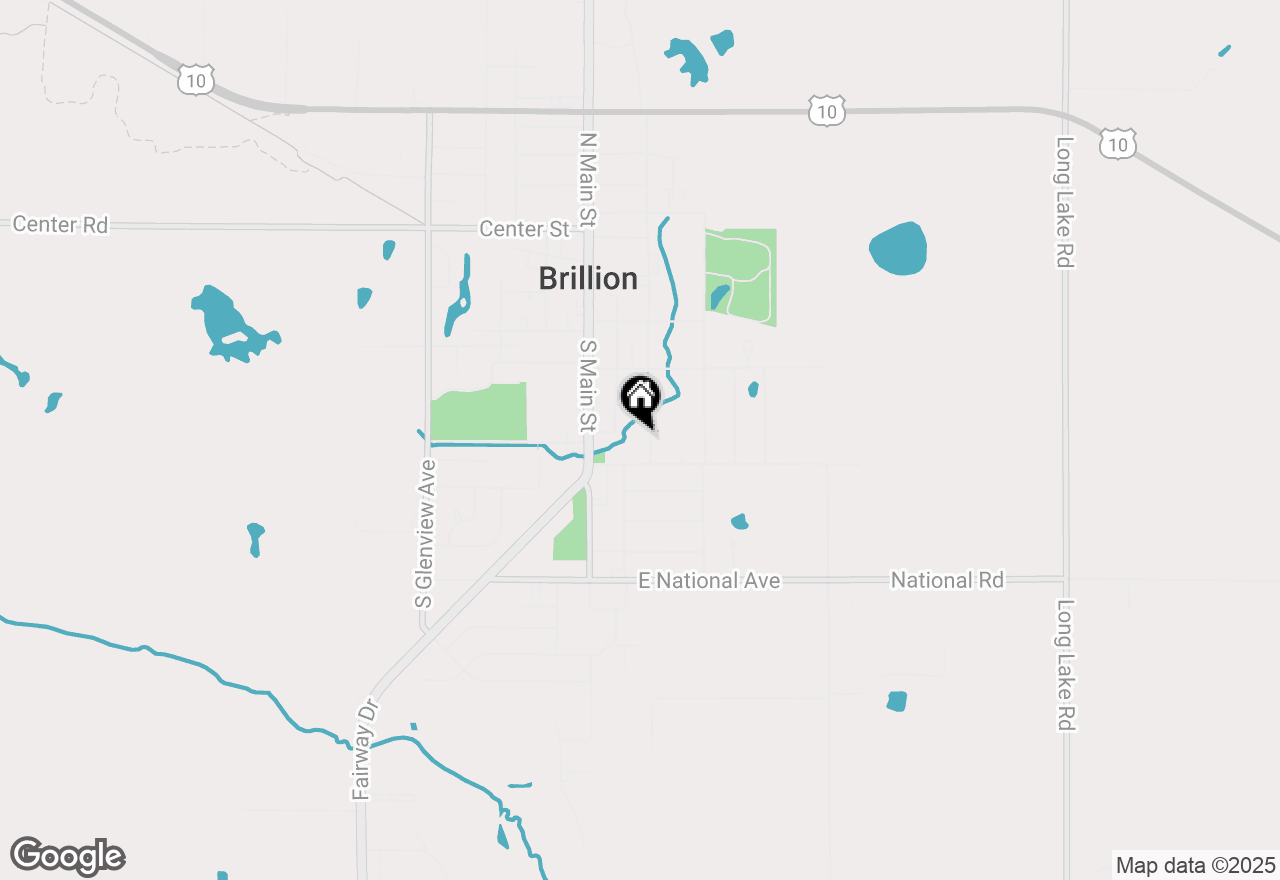 Map of 411 S Francis St, Brillion, WI 54110