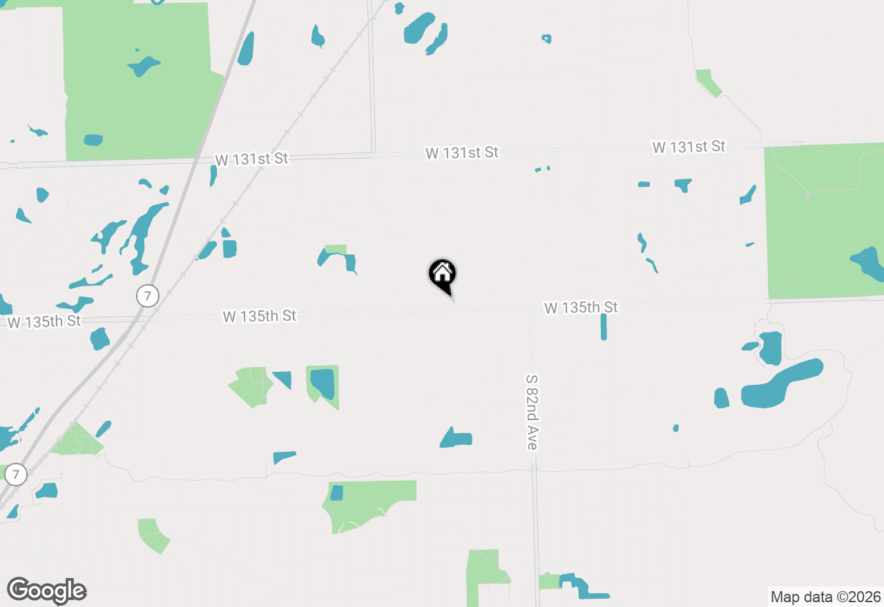 Map of 8410 W 135th Street, Orland Park, IL 60462
