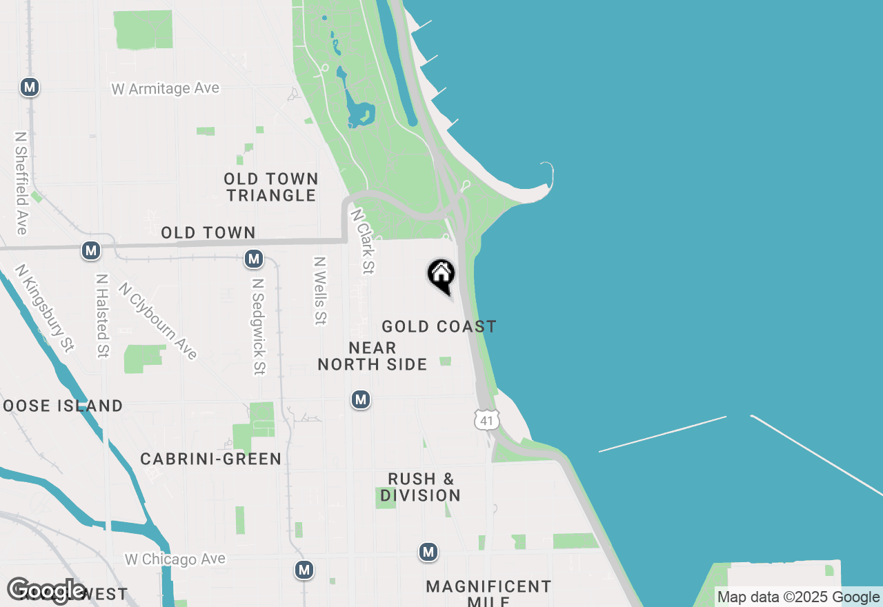 Map of 1415 N Astor Street #2, Chicago, IL 60610