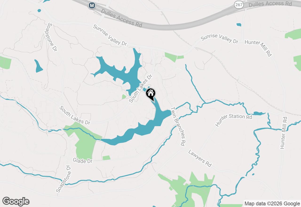 Map of 11124 Boathouse Court #89, Reston, VA 20191