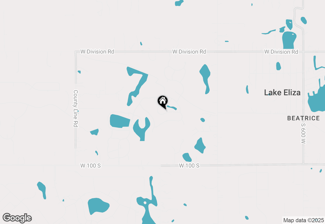 Map of 727 Druim Trail, Crown Point, IN 46307