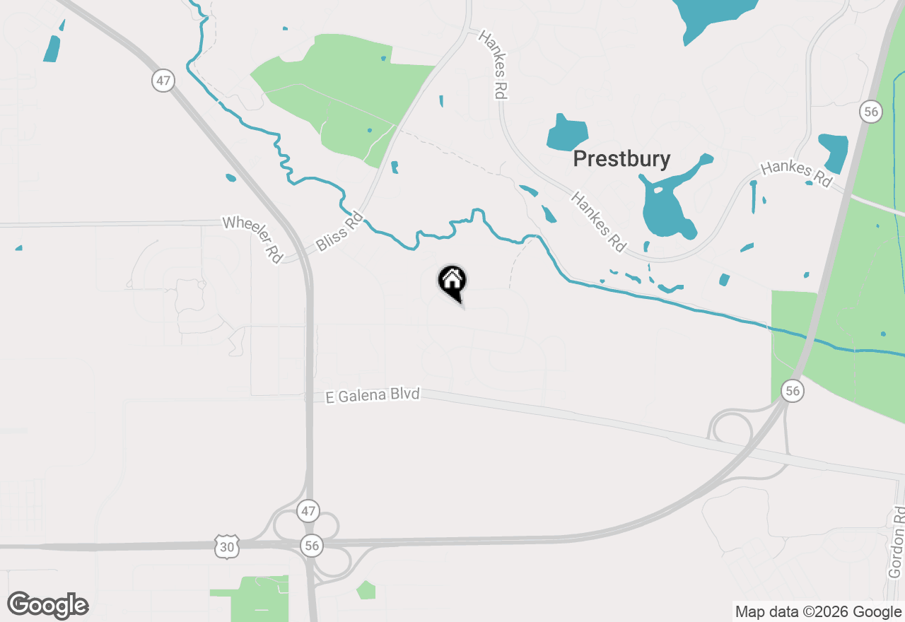 Map of 249 Chatsworth Avenue, Sugar Grove, IL 60554