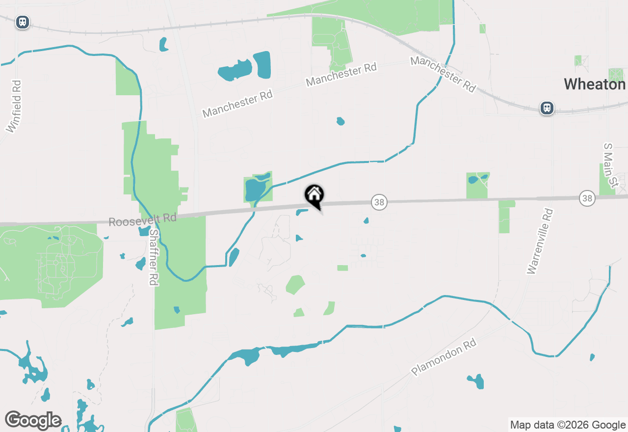 Map of 1901 Gresham Circle #A, Wheaton, IL 60189