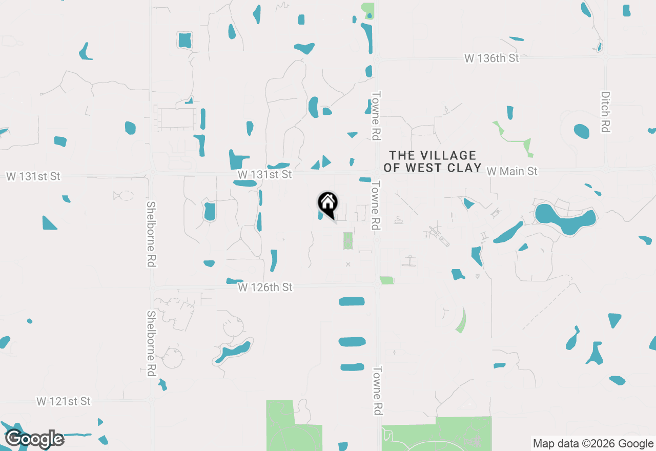 Map of 2617 Manigault Street, Carmel, IN 46032