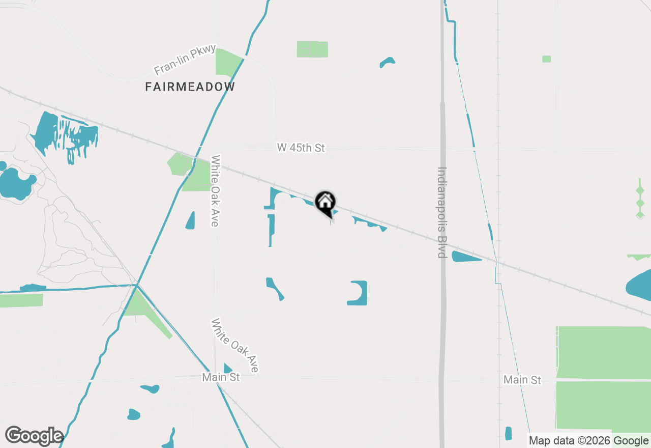 Map of 9935 Ashwood Lane, Munster, IN 46321