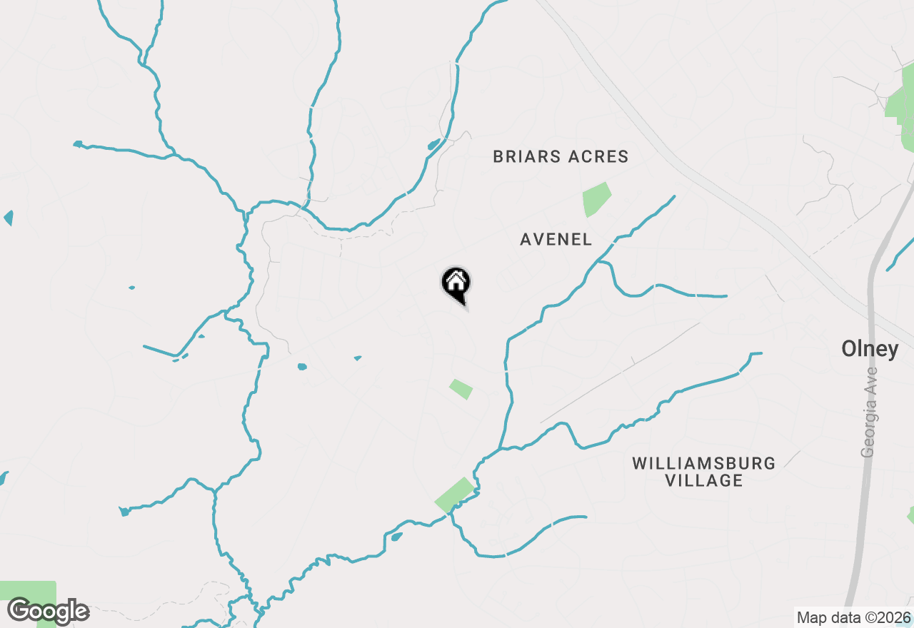 Map of 17945 Archwood Way, Olney, MD 20832