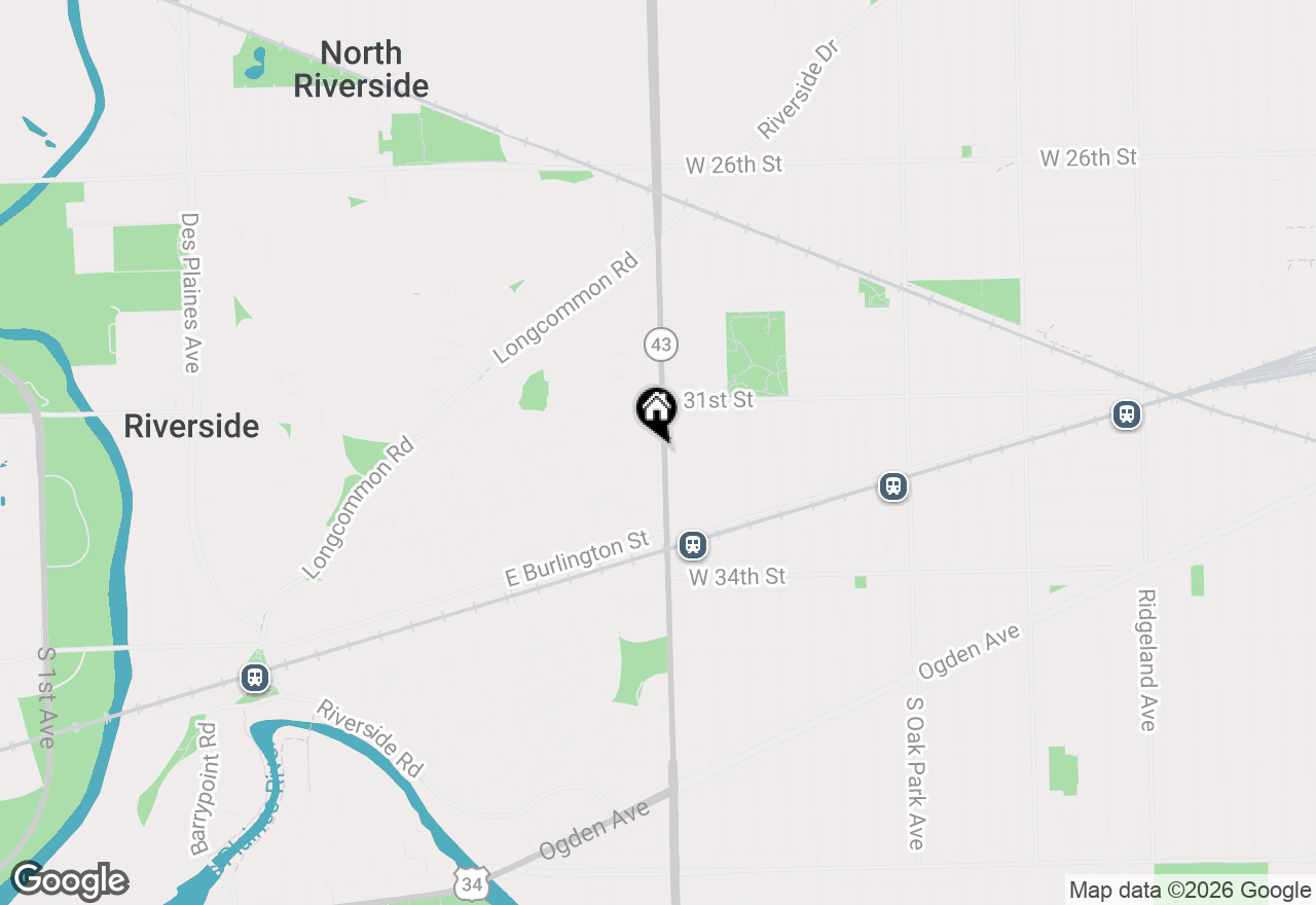 Map of 3146 Harlem Avenue #2D, Riverside, IL 60546