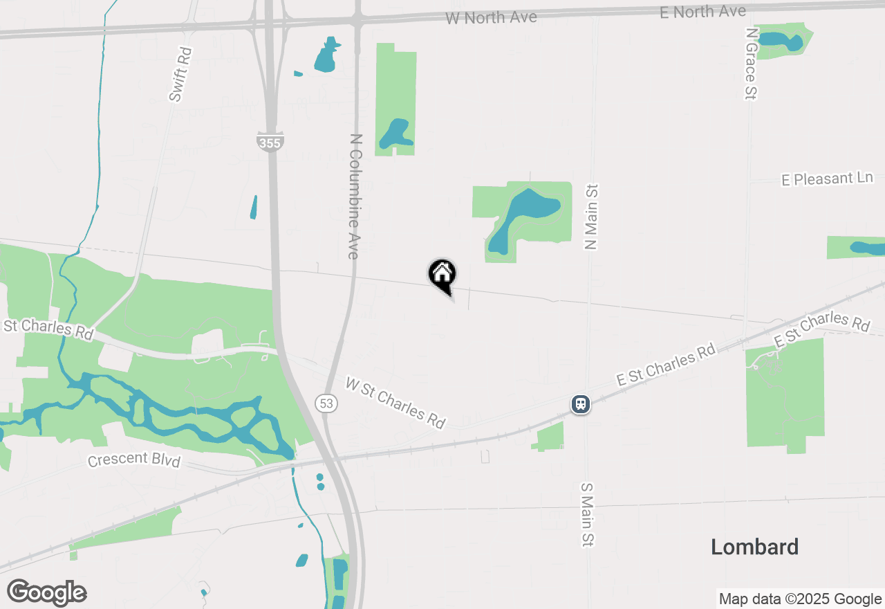 Map of 366 W Windsor Avenue, Lombard, IL 60148