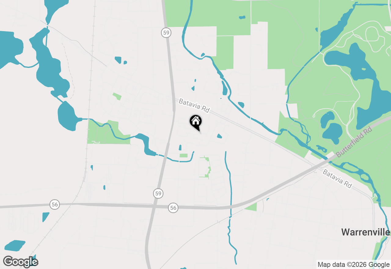 Map of 29W532 Winchester Circle #4, Warrenville, IL 60555