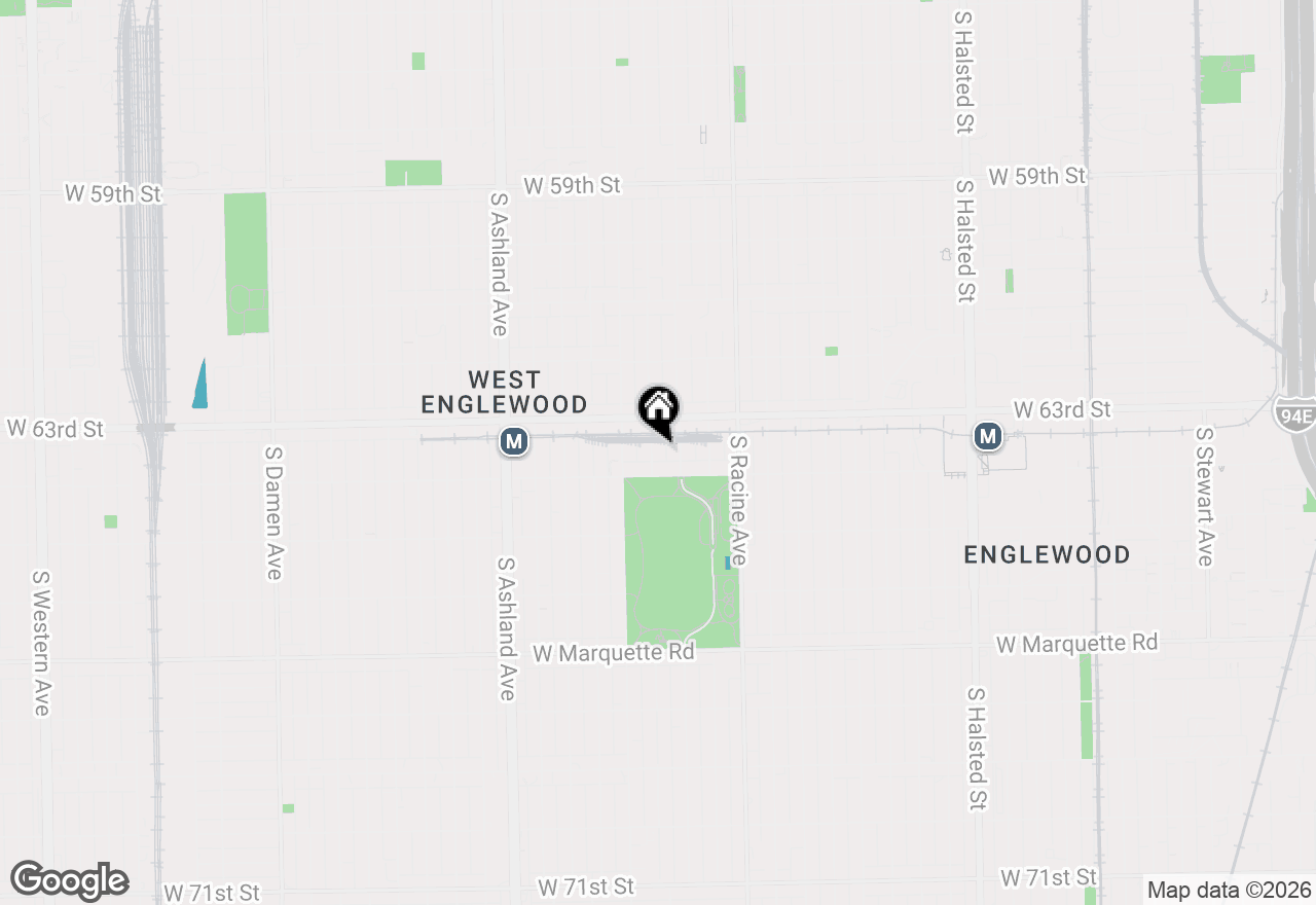 Map of 6337 S Ada Street, Chicago, IL 60636