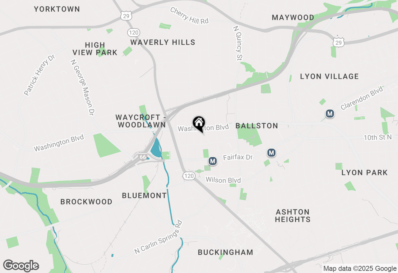 Map of 1120 N Taylor Street #2, Arlington, VA 22201