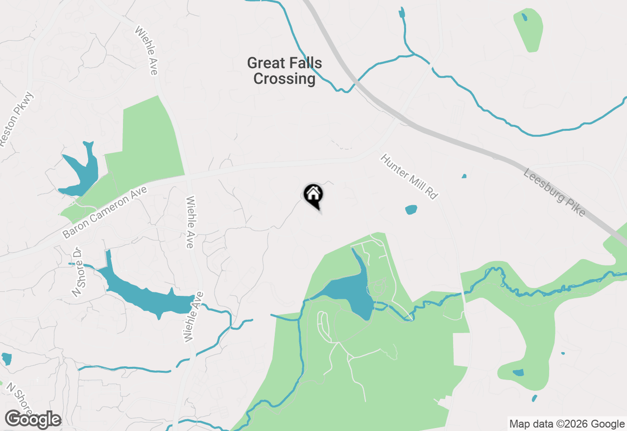 Map of 10912 Hunt Club Road, Reston, VA 20190