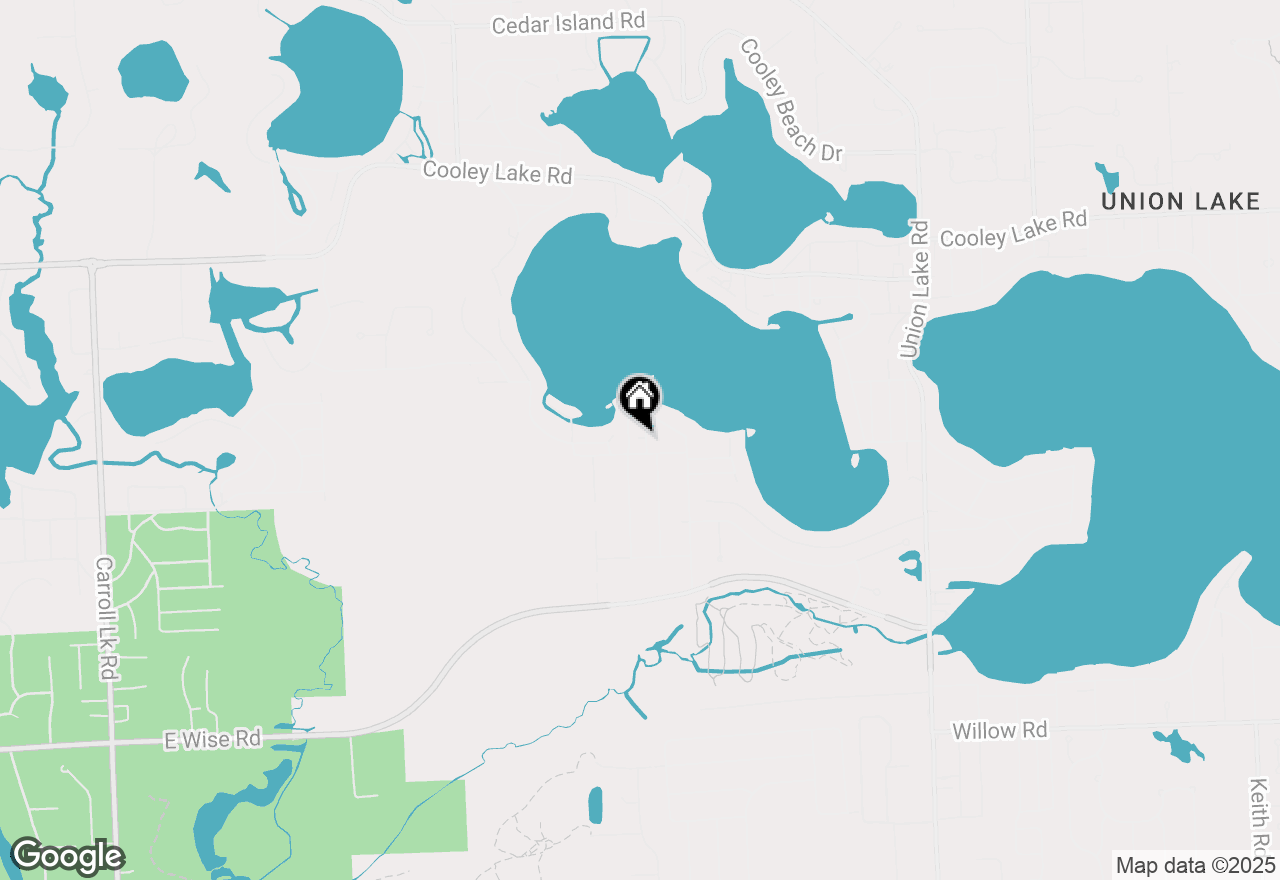 Map of 1874 Portlock Avenue, Commerce Twp, MI 48382