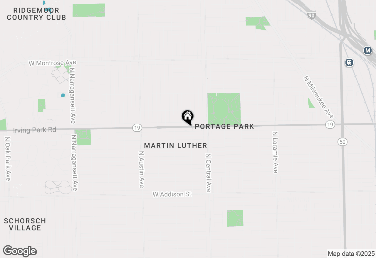 Map of 5709 W Irving Park Road #2, Chicago, IL 60634