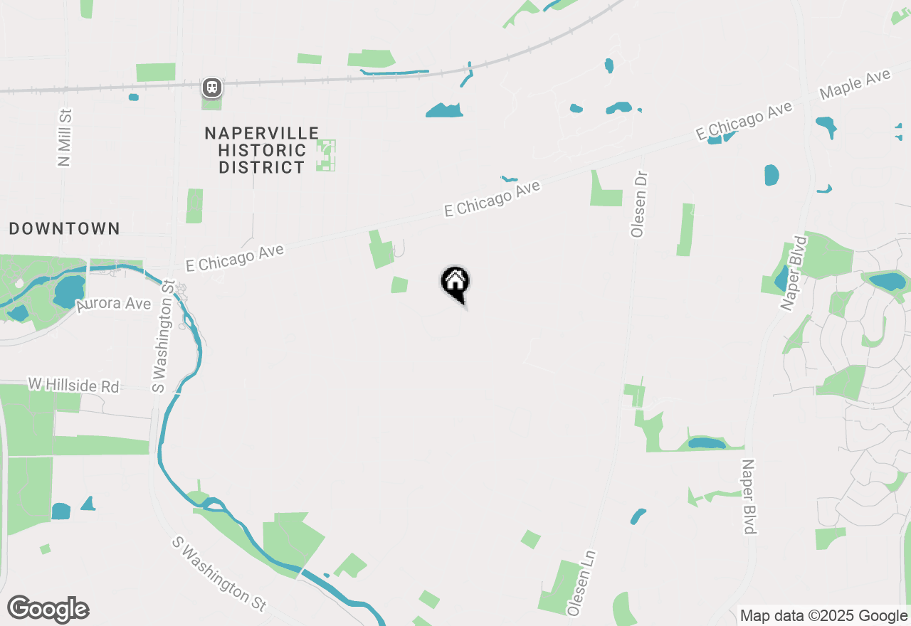Map of 1020 E Porter Avenue, Naperville, IL 60540