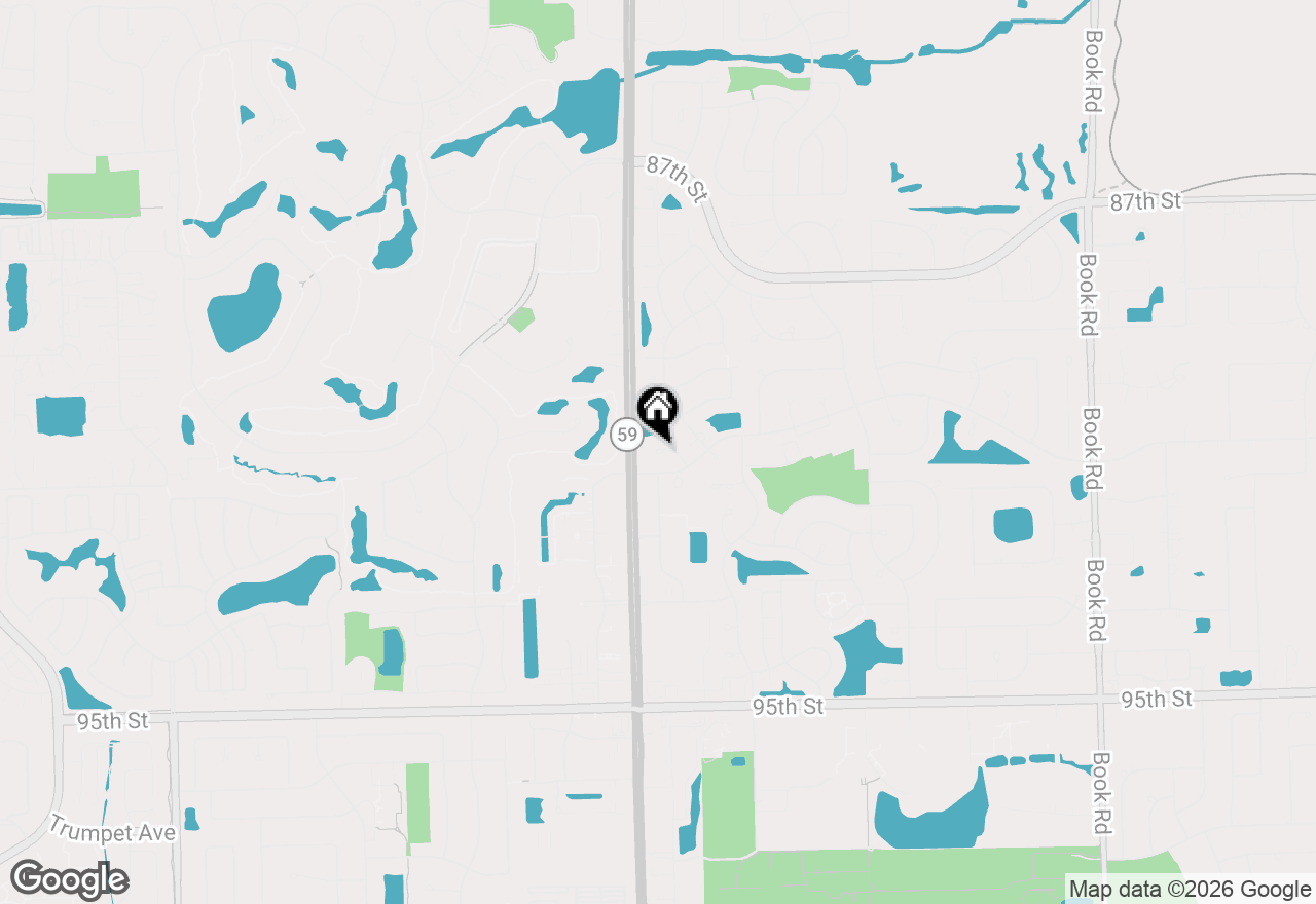 Map of 2904 Bartlett Court #102, Naperville, IL 60564