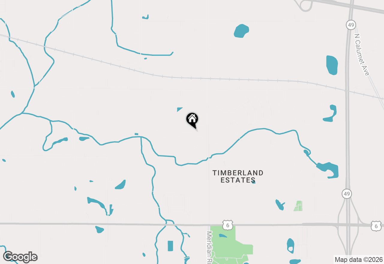 Map of 13 Covington Drive, Valparaiso, IN 46385