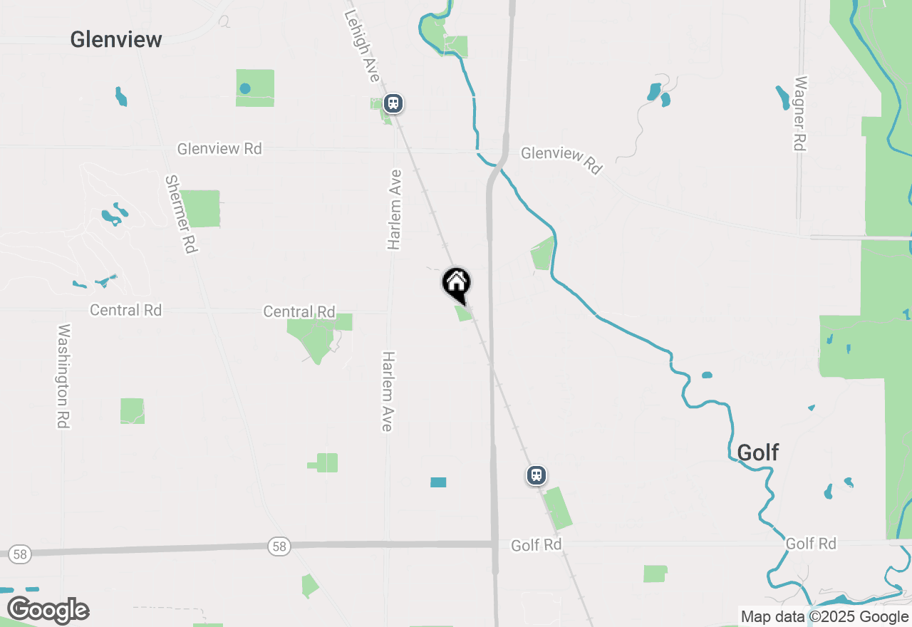 Map of 1042 W Central Road, Mount Prospect, IL 60056