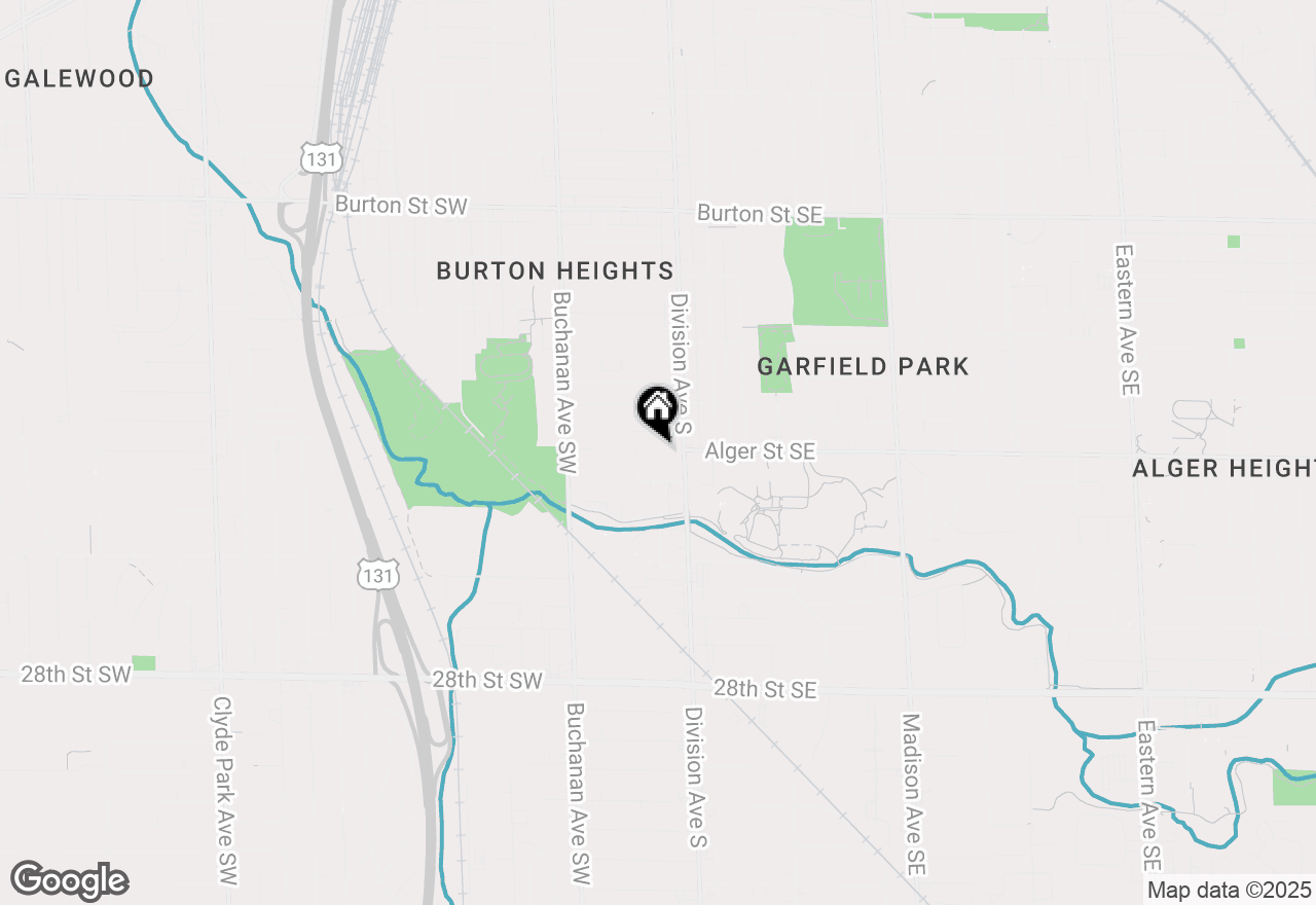 Map of 27 Blackburn Street Sw, Wyoming, MI 49548