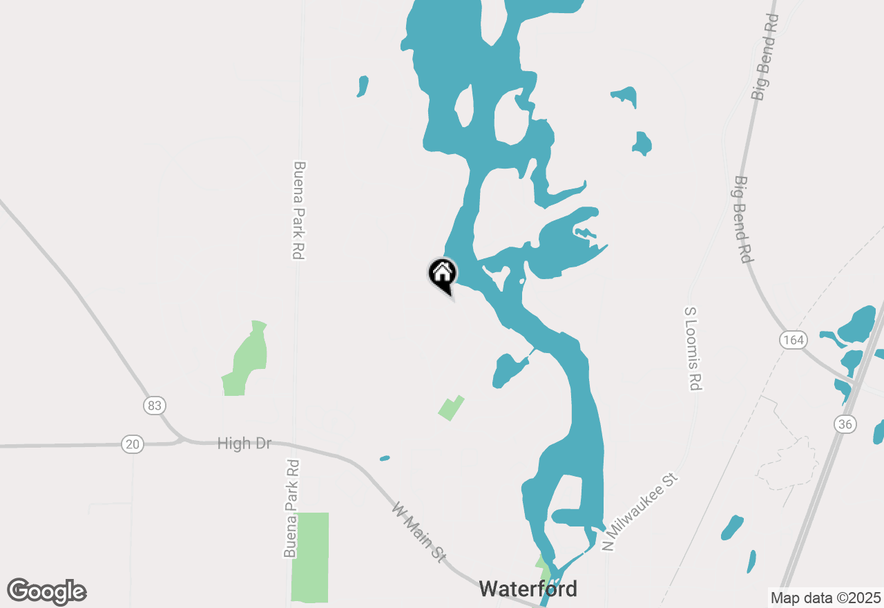 Map of 4604 Caley Ct, Waterford, WI 53185