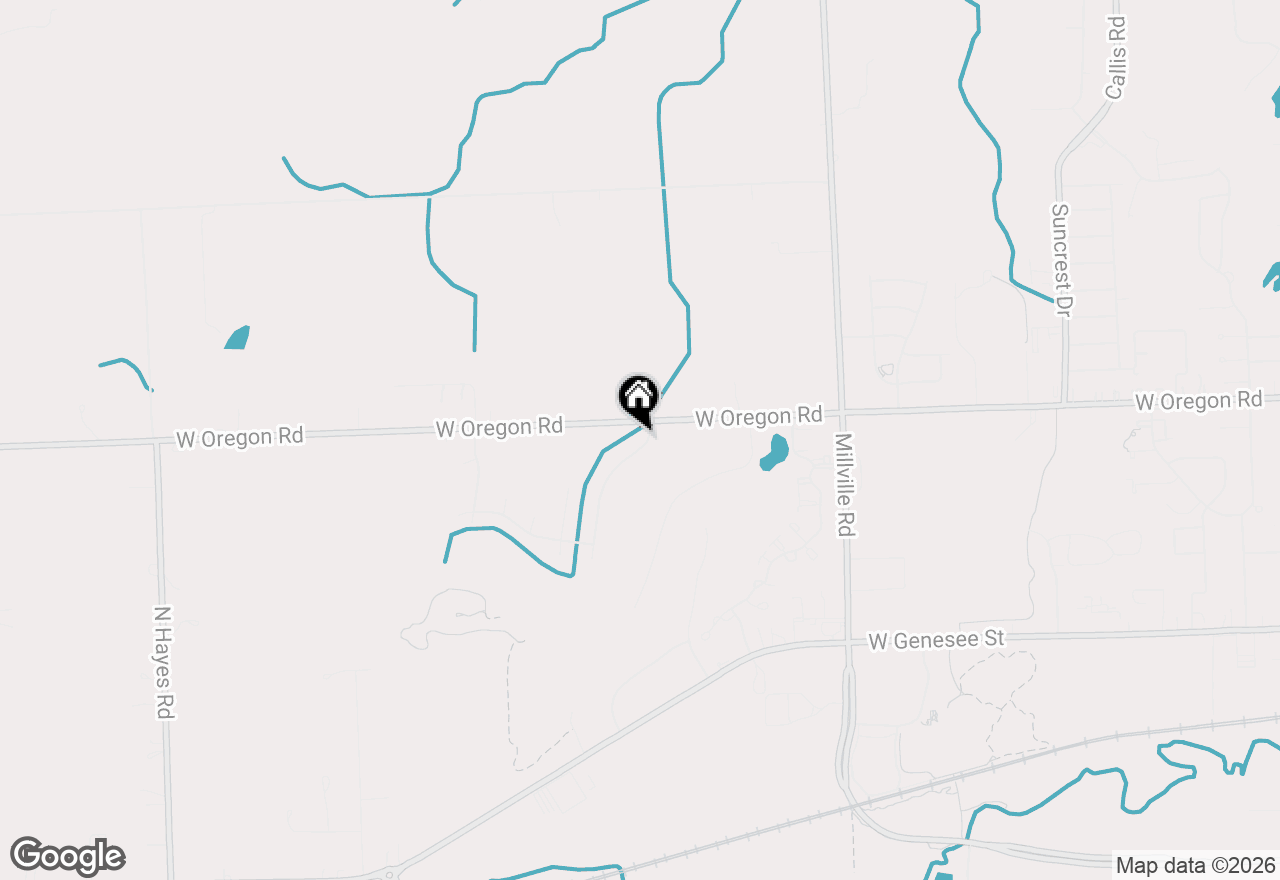 Map of 445 Mansfield Drive, Lapeer, MI 48446