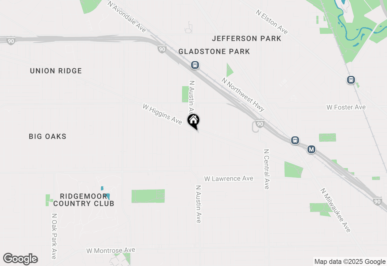 Map of 4979 N Austin Avenue #2, Chicago, IL 60630