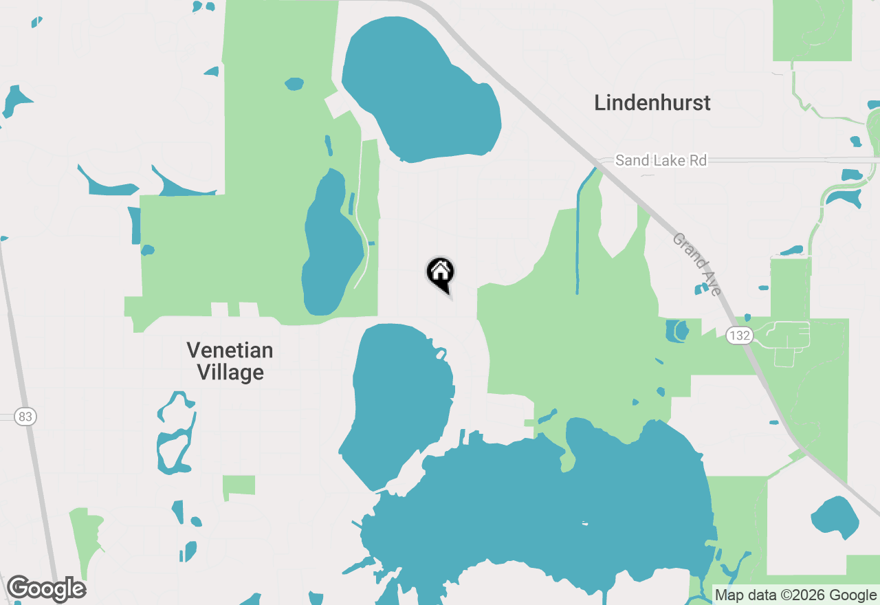 Map of 37055 N Capillo Avenue, Lake Villa, IL 60046