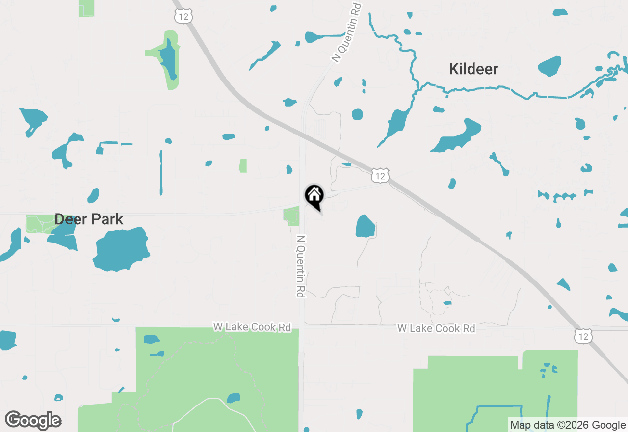 Map of 21946 W Tori Lane, Deer Park, IL 60010