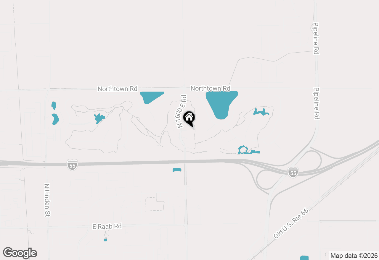 Map of 1106 Sterling Glen Cc Court, Normal, IL 61761