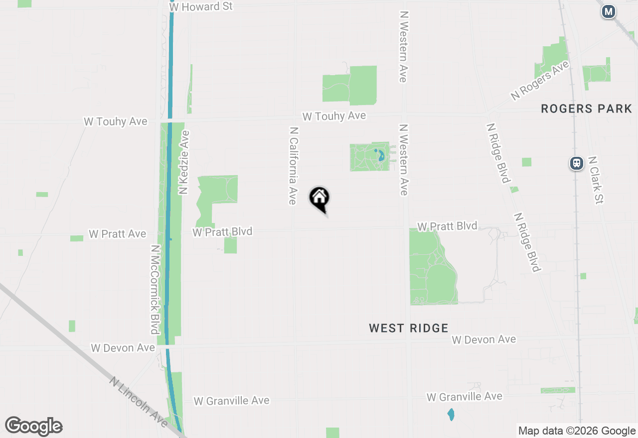Map of 2701 W Farwell Avenue, Chicago, IL 60645