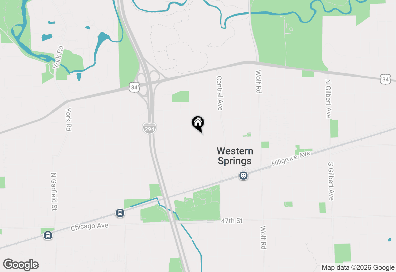Map of 4204 Forest Avenue, Western Springs, IL 60558