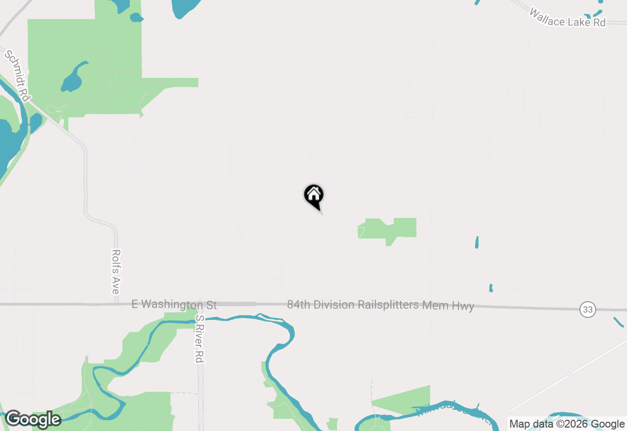 Map of 2108 Hemlock St, West Bend, WI 53090