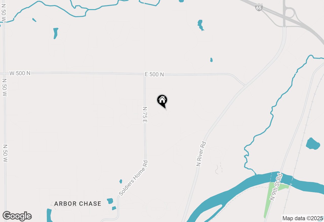 Map of 4662 Ironstone Lane, West Lafayette, IN 47906