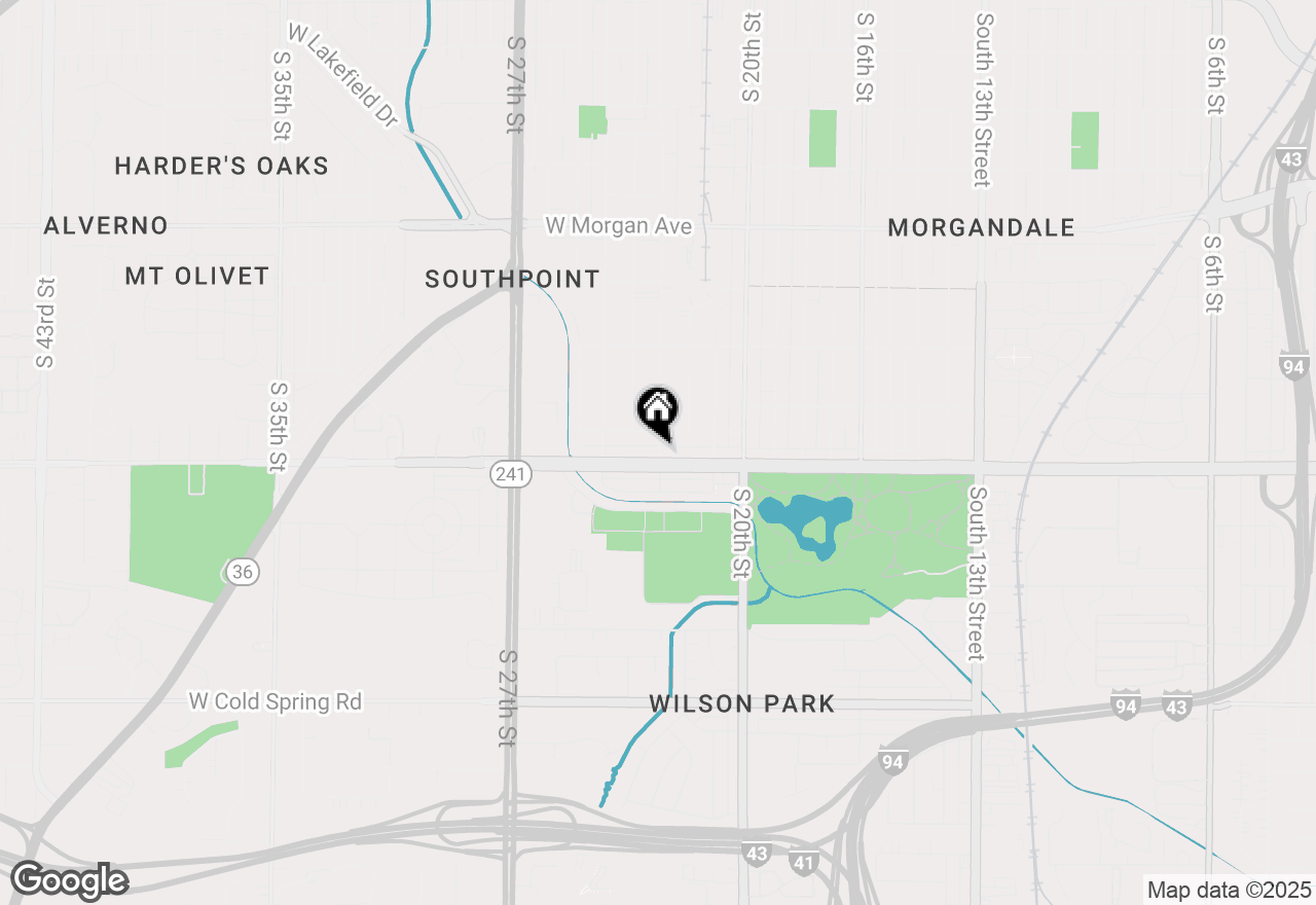 Map of 2318 W Howard Ave, Milwaukee, WI 53221