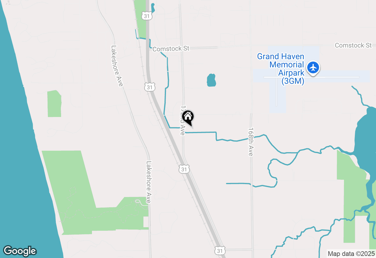 Map of 14324 172nd Avenue ##2, Grand Haven Twp, MI 49417